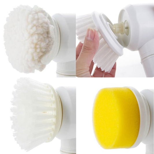Electric Cleaning Brush Magic Brush Electric Bathtub Brush Housework 5 In 1