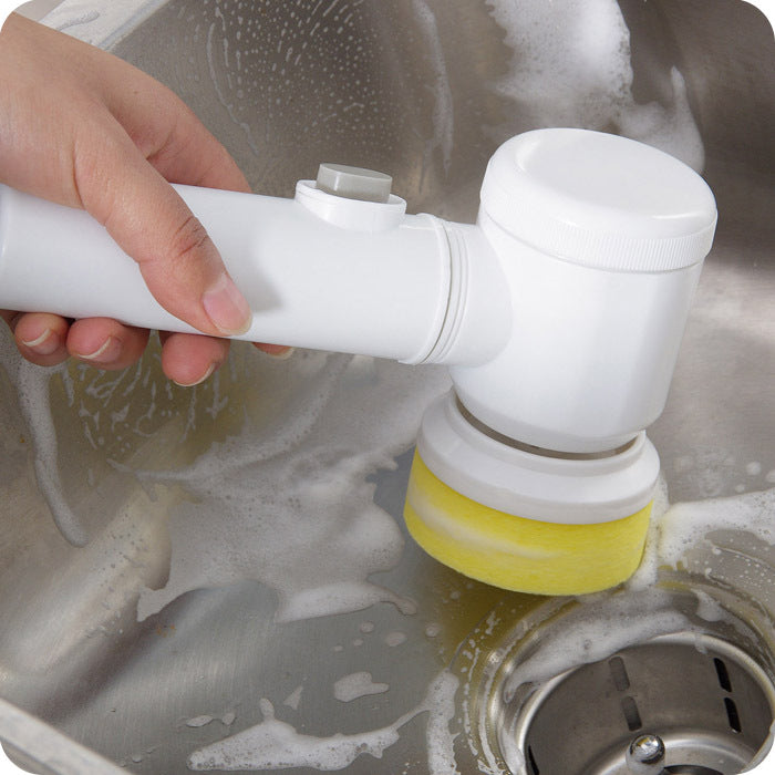 Electric Cleaning Brush Magic Brush Electric Bathtub Brush Housework 5 In 1
