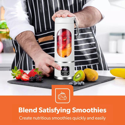 Portable Blender- Rechargeable Smoothie Blender Maker 450ml