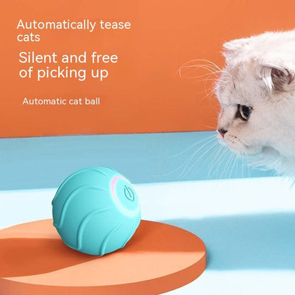 Interactive Rolling Pet Jumping Ball