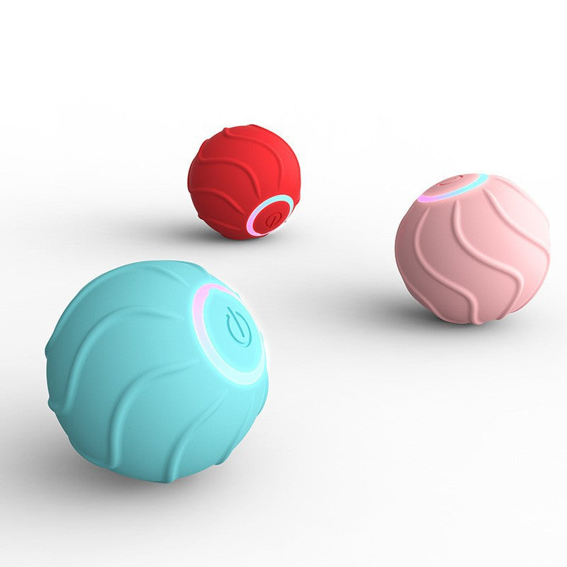 Interactive Rolling Pet Jumping Ball