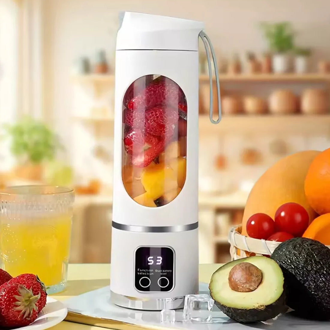 Portable Blender- Rechargeable Smoothie Blender Maker 450ml