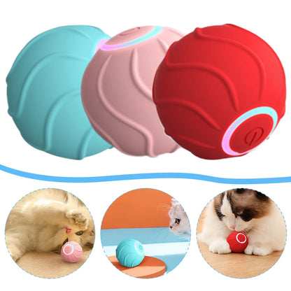 Interactive Rolling Pet Jumping Ball
