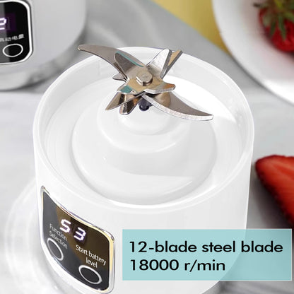 Portable Blender- Rechargeable Smoothie Blender Maker 450ml